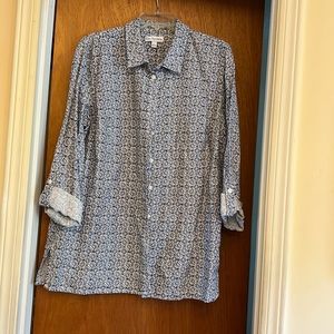Kim Rogers Blouse.  3/4 sleeves.